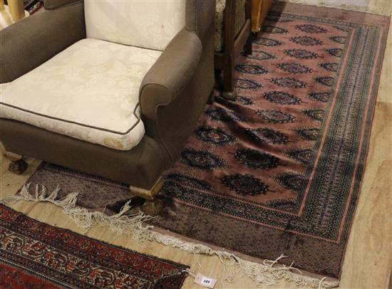 Part silk rug